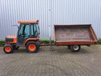 Veiling:  Tractor Kubota B2410 Diesel 2012 18pk Met Aanhange, Gebruikt, Tot 2500, Tot 80 Pk, Ophalen