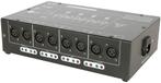 QTX DMX-D8 8 DMX Splitter/booster 8 Kanaals, Nieuw, Overige typen, Verzenden