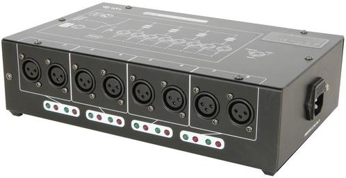 QTX DMX-D8 8 DMX Splitter/booster 8 Kanaals, Muziek en Instrumenten, Licht en Laser, Overige typen, Nieuw, Verzenden