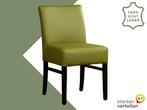 Leren eetkamerstoel Hold - Toledo Apple Green (groen) -, Huis en Inrichting, Stoelen, Nieuw, Leer, Ophalen of Verzenden, Eén