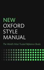 New Oxford Style Manual | 9780198767251 | Oxford University, Zo goed als nieuw, Oxford University Press