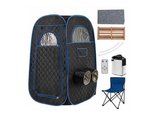 Coast BRUINE DRAAGBARE STOOMSAUNA VOOR THUIS 1 OF 2 PERSONEN, Huis en Inrichting, Woonaccessoires | Overige, Nieuw, Verzenden