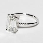Zonder Minimumprijs - Statement ring - 18 karaat Witgoud -, Sieraden, Tassen en Uiterlijk, Antieke sieraden