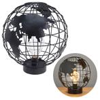 Cheqo® Luxe Wereldbol Tafellamp - Bedlamp - Wereldbol Lamp -, Huis en Inrichting, Lampen | Tafellampen, Nieuw, Verzenden