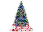 Kunstkerstboom LED Verlichte Dennenboom met Dennenappels, Verzenden, Nieuw