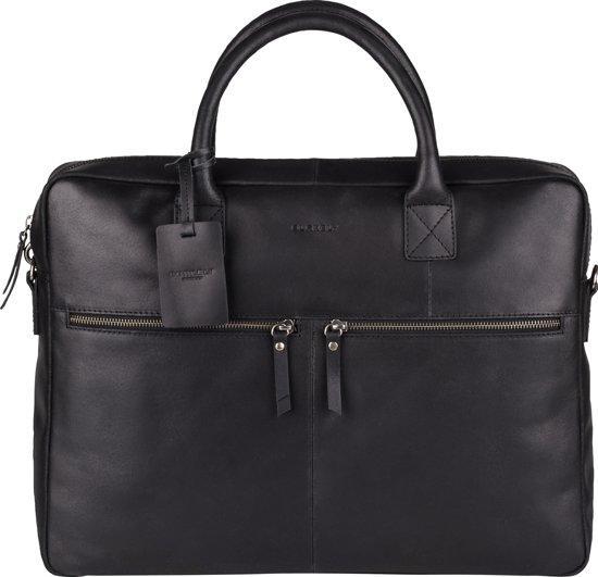 BURKELY Unisex Bart Laptoptas - 15,6 inch - Zwart, Computers en Software, Laptoptassen, Verzenden