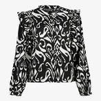 TwoDay dames blouse met print zwart wit maat M, Nieuw, Verzenden