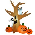 Halloween Opblaasbaar Spookachtig Spook Luchtfiguur Oplichte, Verzenden, Nieuw