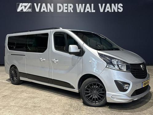 Opel Vivaro 1.6 CDTI 146pk L2H1 Dubbele Cabine Irmscher GT n, Auto's, Bestelauto's, Dealer onderhouden, Lease, Zwart, Handgeschakeld