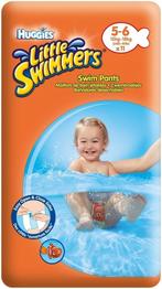 HUGGIES LITTLE SWIMMERS 5-6 12 KG-18 KG ZWEMLUIERS PAK 11 .., Verzenden, Nieuw