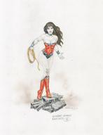 Royo, Luis - 1 Original colour drawing - Wonder Woman, Boeken, Stripboeken, Nieuw