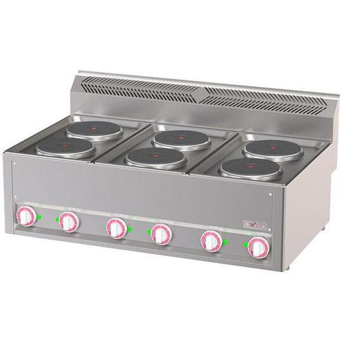 Elektrisch kookfornuis 6 platen, -top- | Diamond | WR-E6PT-1, Zakelijke goederen, Horeca | Overige, Verzenden