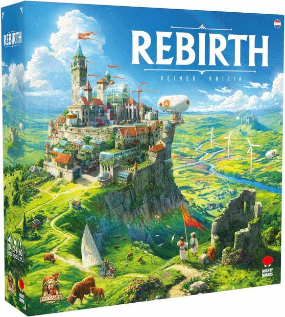 Rebirth - Bordspel (NL) | DSV Games - Gezelschapsspellen, Hobby en Vrije tijd, Gezelschapsspellen | Bordspellen, Nieuw, Verzenden