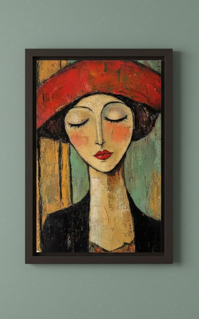 Moderne Canvas Poster 30x40 cm, Huis en Inrichting, Woonaccessoires | Wanddecoraties, Nieuw, Ophalen of Verzenden