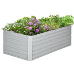 TRUUSK Verhoogd Bed Van Staal, Plantenbed Kweekbed Tuinbed B, Tuin en Terras, Bloembakken en Plantenbakken, Verzenden, Nieuw