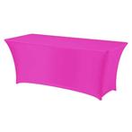 Tafelhoes rechthoek Symposium 183x76x73 cm roze buffet hoes, Overige materialen, Nieuw, 150 tot 200 cm, 50 tot 100 cm