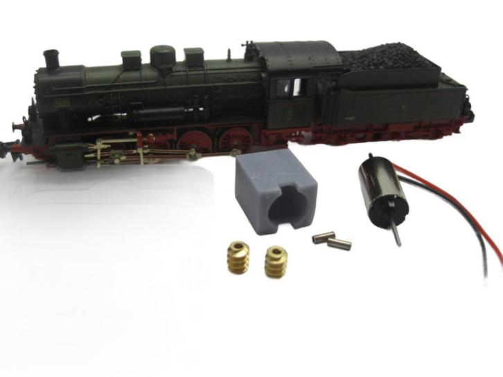 micromotor NF024G motor ombouwset voor Fleischmann BR 55, Hobby en Vrije tijd, Modeltreinen | N-Spoor, Gelijkstroom, Overige typen