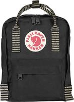 Fjallraven Kanken Mini Rugzak 7 liter - Black - Striped, Verzenden, Nieuw