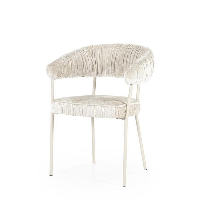 Stoel Lizzy | Beige Femme, Huis en Inrichting, Stoelen, Nieuw, Ophalen of Verzenden