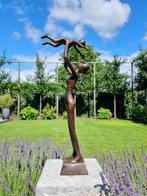 sculptuur, Moeder met kind - 60 cm - Brons