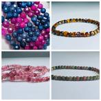 ***GEEN VEILINGRESERVE*** Natuurlijke edelstenen kwartet –, Verzamelen, Mineralen en Fossielen