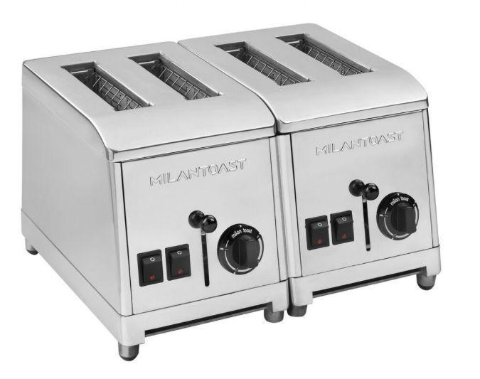 Milan Toast Toaster 4 Slots, Zakelijke goederen, Horeca | Keukenapparatuur, Verzenden