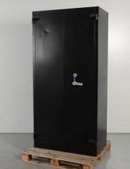 Officenow kluis, zwart, 195 x 95 cm, incl. 4 legborden, Nieuw, Ophalen of Verzenden