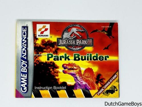 Gameboy Advance / GBA - Jurassic Park III - Park Builder - E, Spelcomputers en Games, Games | Nintendo Game Boy, Gebruikt, Verzenden