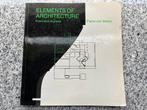 Elements of architecture  (Pierre von Meiss), Gelezen, Verzenden, Pierre von Meiss, Architectuur algemeen