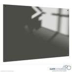 4 Whiteboard Glas Solid Grey Magnetic 60x90 cm Sam Creati, Nieuw in verpakking