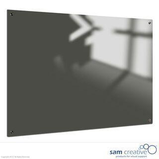4 Whiteboard Glas Solid Grey Magnetic 60x90 cm Sam Creati, Zakelijke goederen, Kantoor en Winkelinrichting | Kantoorartikelen