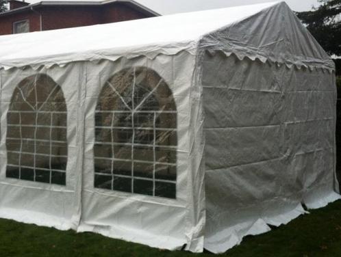 Premium Partytent PVC 4x4x2 mtr in Wit (4x4 meter), Tuin en Terras, Partytenten, Partytent, Nieuw, 2 meter of meer, Verzenden