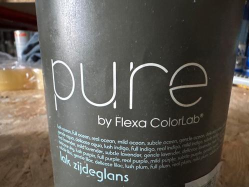 Flexa Pure Lak Zijdeglans - ral 9010 - 1,25 liter, Doe-het-zelf en Verbouw, Verf, Beits en Lak, Lak, Overige kleuren, Nieuw, Minder dan 5 liter
