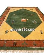 Groot Perzisch Tapijt Gabbeh wollen vloerkleed handgeknoopt, Huis en Inrichting, Stoffering | Tapijten en Kleden, Bruin, 200 cm of meer