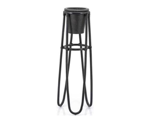 Plantenstandaard By-Boo Large | Zwart, Huis en Inrichting, Woonaccessoires | Overige, Nieuw, Ophalen of Verzenden