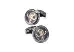 BUGOLINI MANCHET1 - Tourbillon Mechanische Manchetknoppen, Verzenden, Nieuw, Overige materialen