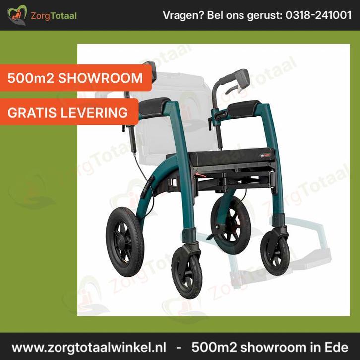 Rollz Motion Performance met luchtbanden - rolstoel en rol.., Diversen, Rollators, Nieuw, Ophalen of Verzenden