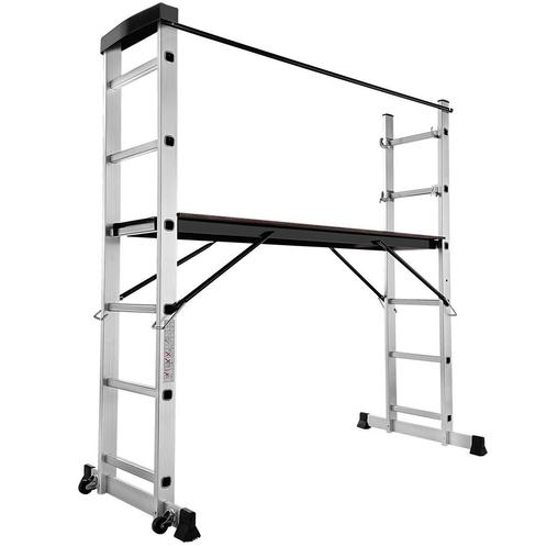 Multifunctionele ladder - zilver, Doe-het-zelf en Verbouw, Gereedschap | Handgereedschap, Verzenden