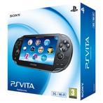 Sony PS Vita (Playstation Vita) Console - Zwart + 3G (In doo, Zo goed als nieuw, Verzenden