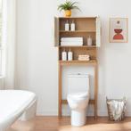 Toiletombouwkast Ferrersp 160x63x20 cm eikenkleurig havermou, Verzenden, Nieuw