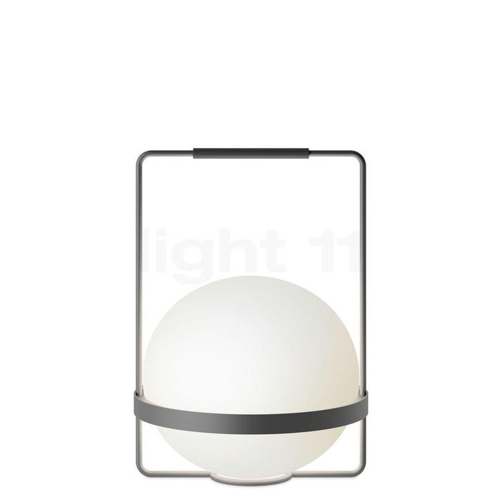 Vibia Palma Tafellamp LED, grafiet (Tafellampen), Huis en Inrichting, Lampen | Tafellampen, Nieuw, Glas, Verzenden