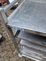 Serveerwagen met uitschuifbare platen 111x56x107cm bxdxh, Ophalen of Verzenden, Gebruikt