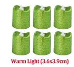 Actie led minikaarsje groen glitter  per stuk! mooi klein, Hobby en Vrije tijd, Knutselen, Ophalen of Verzenden, Nieuw
