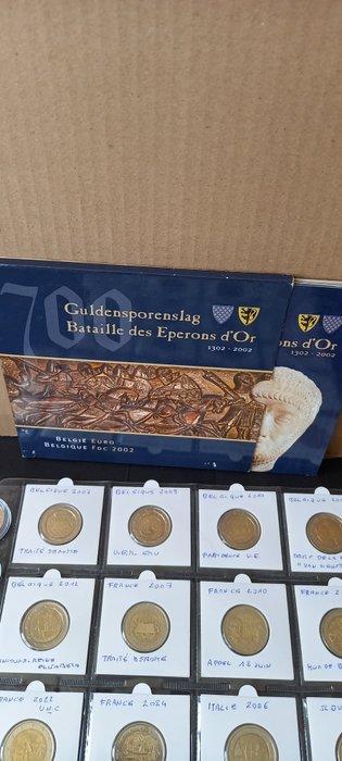 Europa. Year Set (BU) / 2 Euro 2006/2024 (26 items) (Zonder, Postzegels en Munten, Munten | Europa | Euromunten