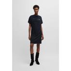Boss Orange Jerseyjurk C_Esja met hoge watervalhals, Kleding | Dames, Jurken, Verzenden, Nieuw
