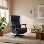 Leren relaxfauteuil met hartbalans Pure - Toledo Kobalt, Huis en Inrichting, Fauteuils, Bohemian, Industrieel, Modern, Scandinavisch