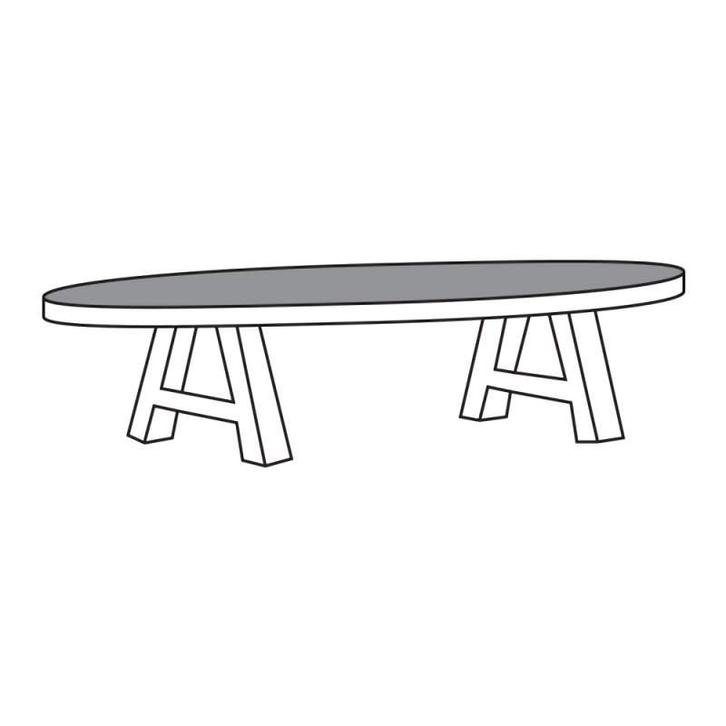 Salontafel TOV13-KM Bloemendaal - salontafel, Huis en Inrichting, Tafels | Salontafels, Nieuw, Overige materialen