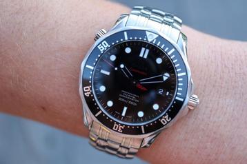 Omega Seamaster Diver 300M James bond Limeted 2010, Full set beschikbaar voor biedingen