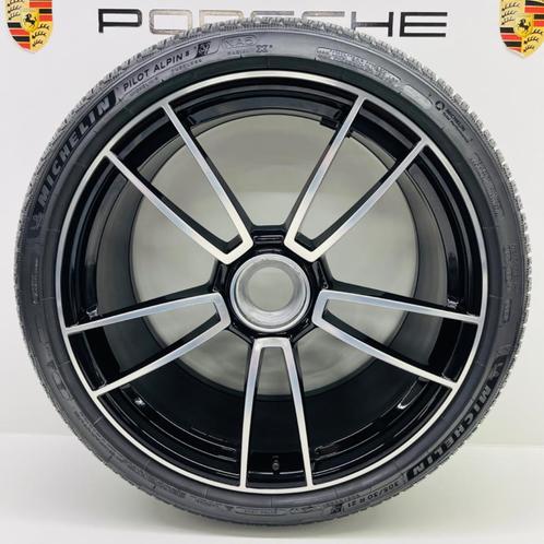 Porsche 992 Turbo S ORIGINELE 20/21 winterset NIEUW !, Auto-onderdelen, Banden en Velgen, 21 inch, Winterbanden, 305 mm, Personenwagen