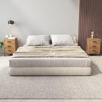 vidaXL Nachtkastjes 2 st 40x30x55 cm massief grenenhout, Minder dan 45 cm, Verzenden, Nieuw, 55 tot 70 cm